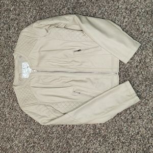 Maurices Tan Leather Jacket*